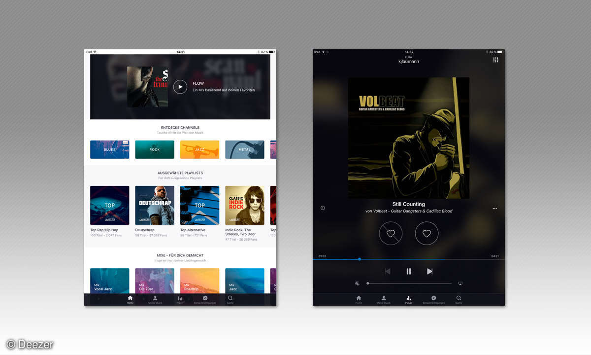 Streaming-Dienst Deezer
