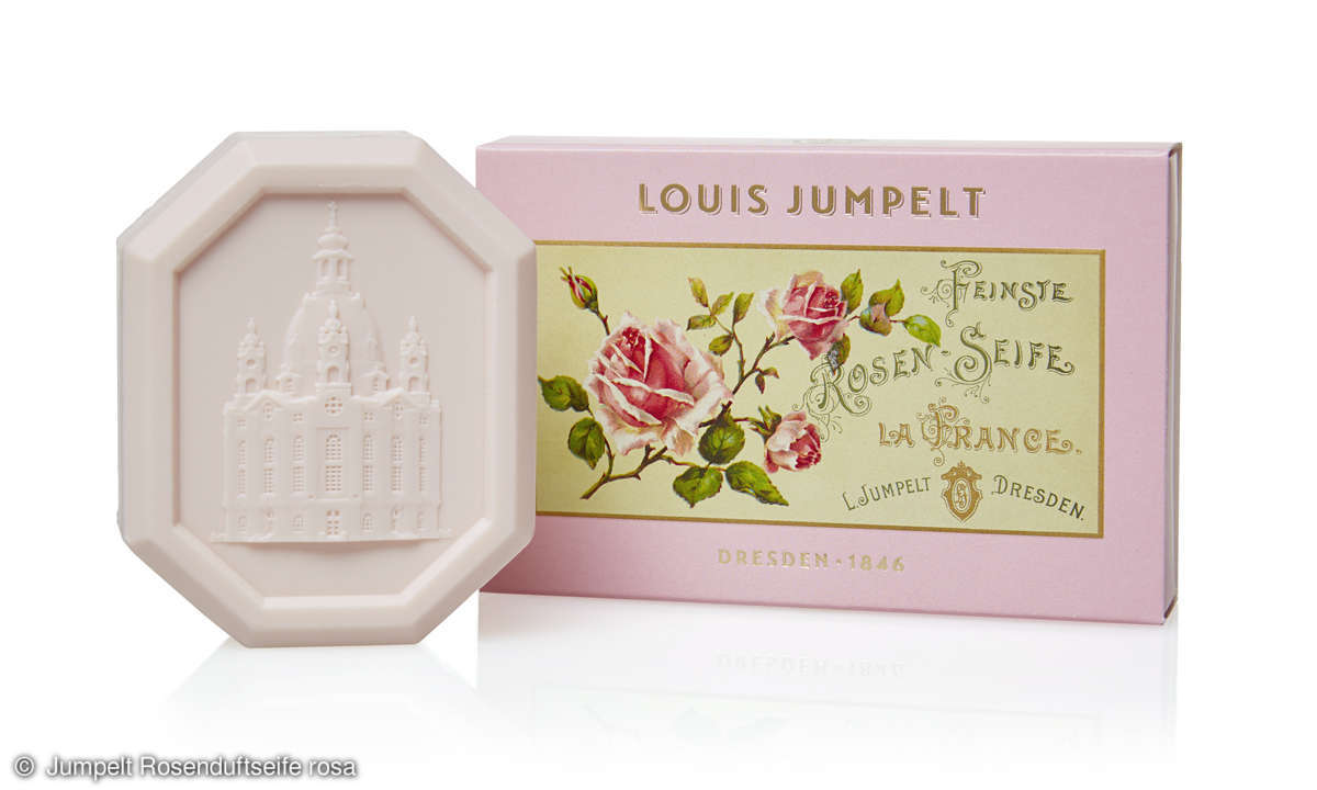 Jumpelt Rosenduftseife rosa