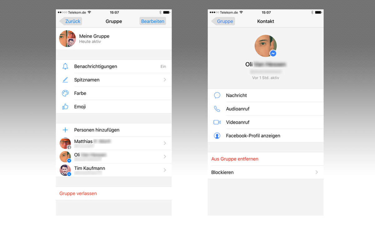 Facebook Messenger Chat