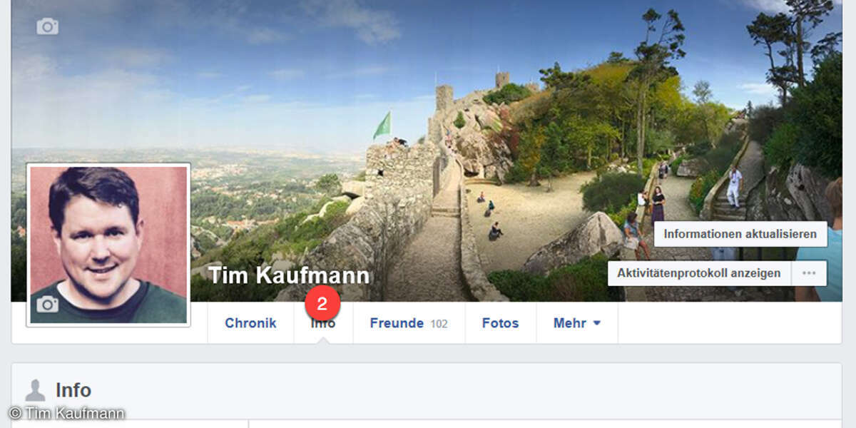 Eigene Facebook-Seite aufräumen