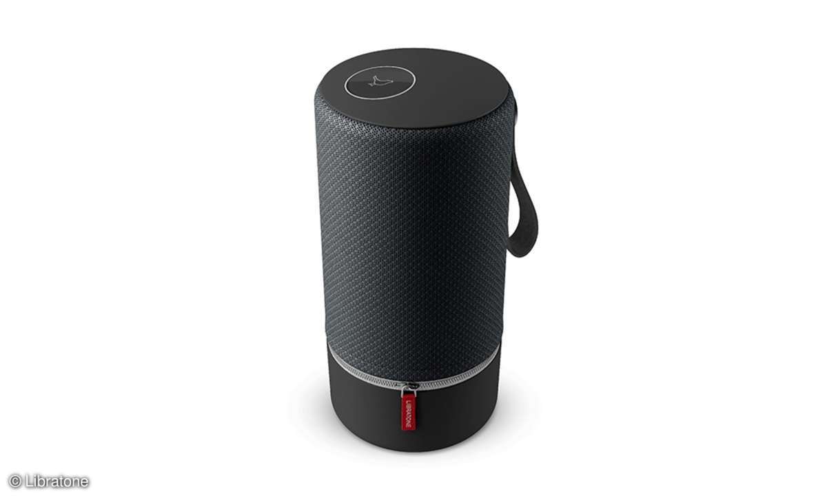 Nordic Black Bluetooth WLAN Multi-Room Lautsprecher