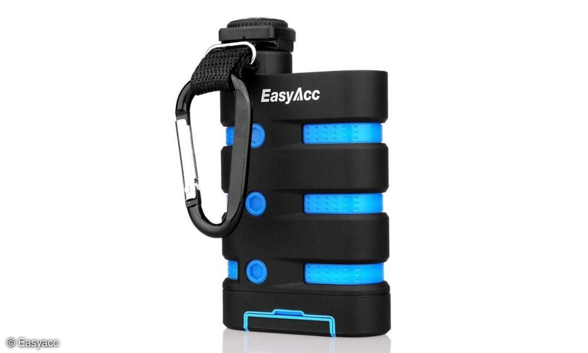 Easyacc wasserdichte Powerbank mit 10.050 mAh