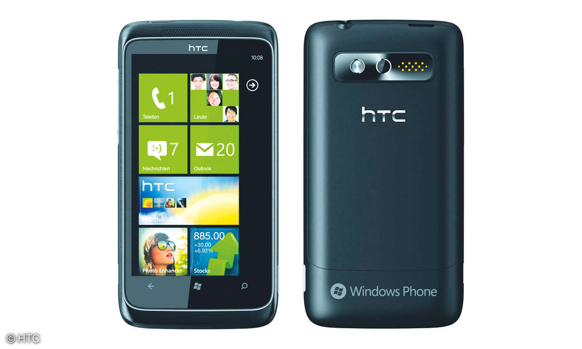 HTC 7 Trophy mit Windows Phone 7