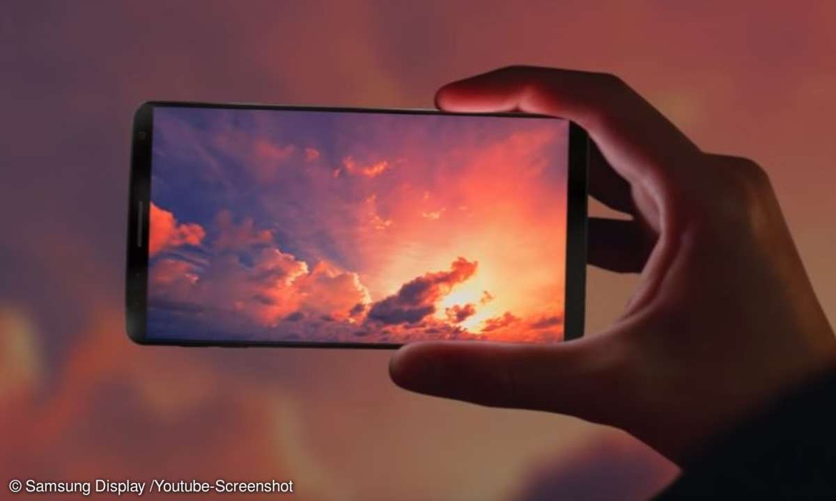 Vermutlich das neue Galaxy S8 im Werbespot