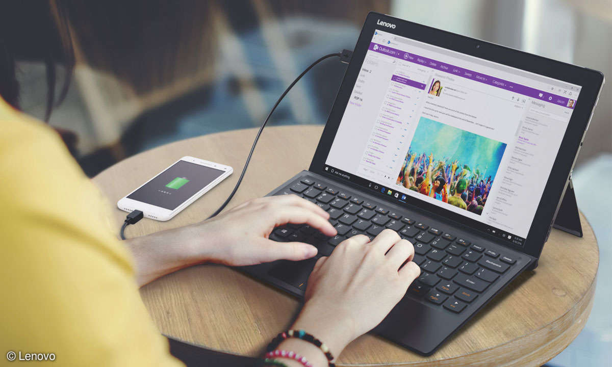 Lenovo Miix 510 USB-C-Slot
