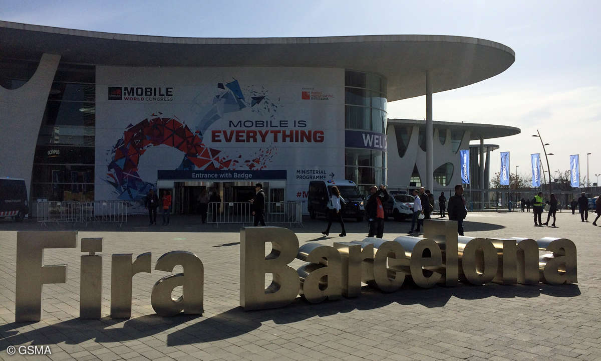 MWC 2016 Eingang
