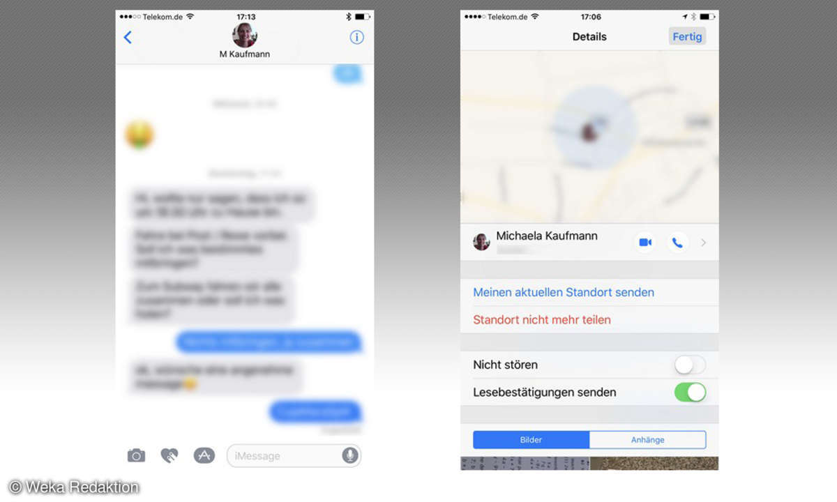 Standort freigeben