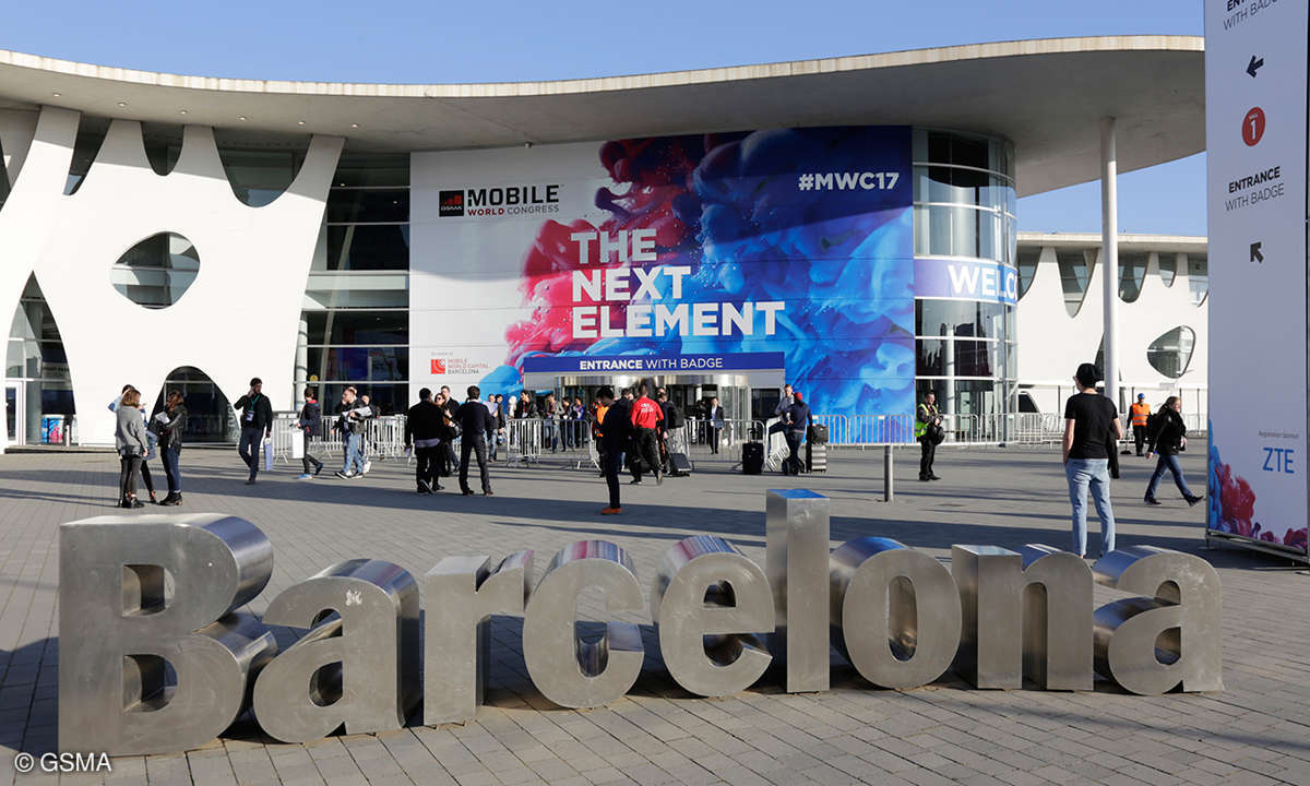 MWC 2017 Eingang