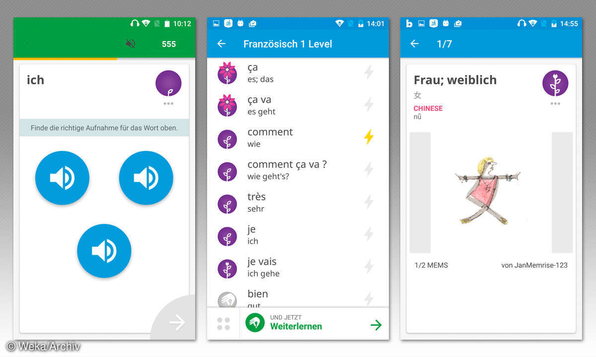 Screenshot Memrise