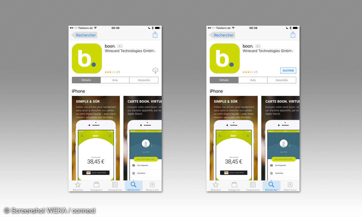 Boon App installieren