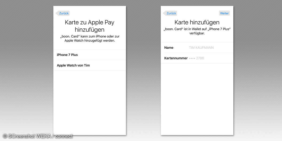 Bonn App übertragen