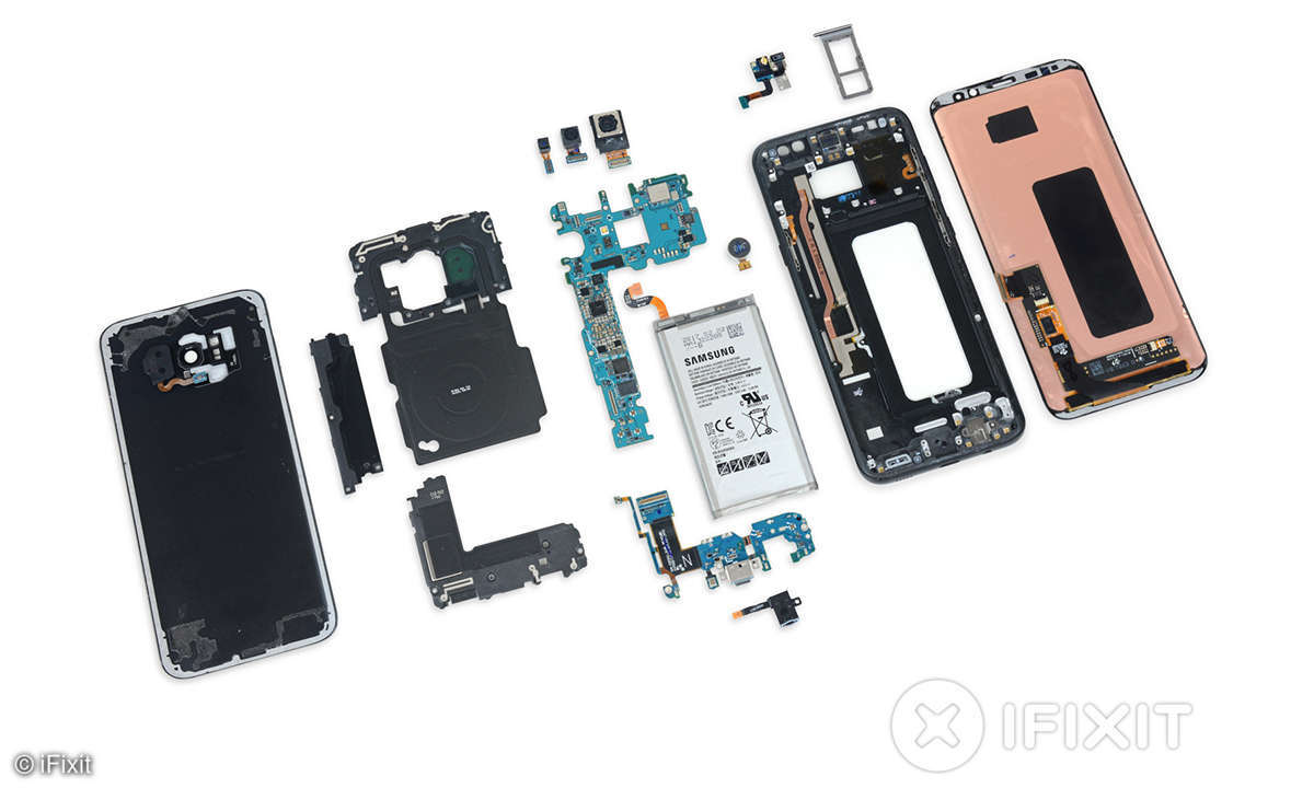 Galaxy S8 Plus im Teardown iFixit