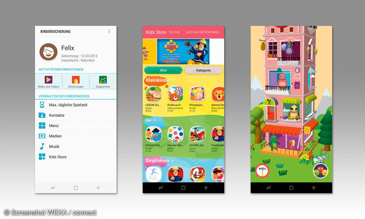 Samsung Kindermodus