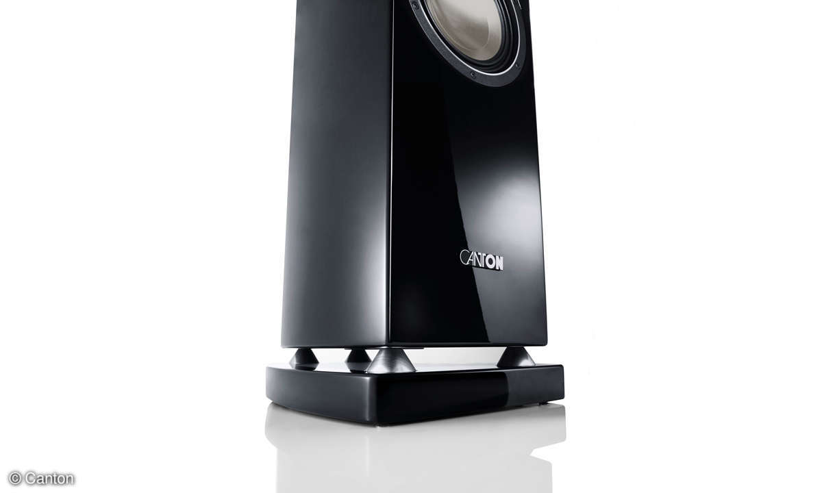 Canton Vento 896 DC schwarz Füße