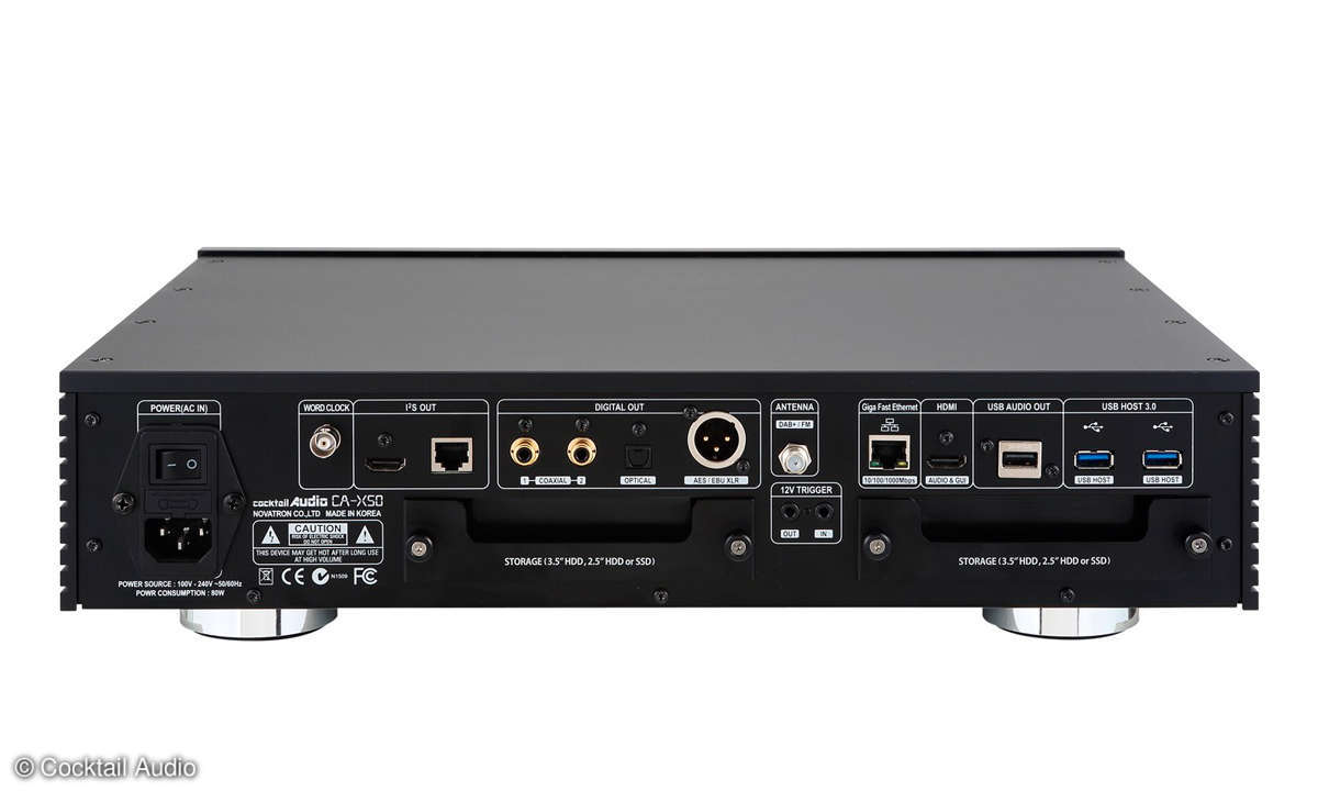 Cocktail Audio X50 Back