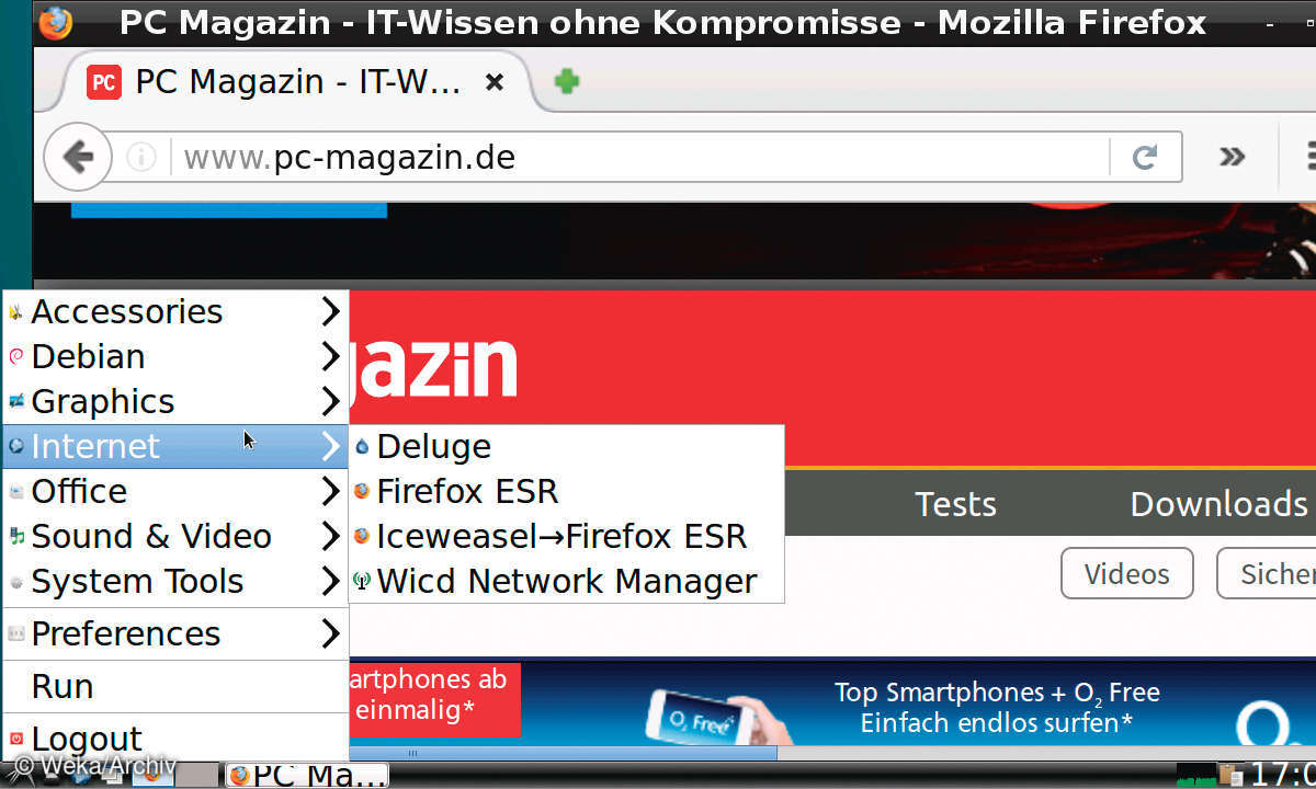 Debian Linux Desktop