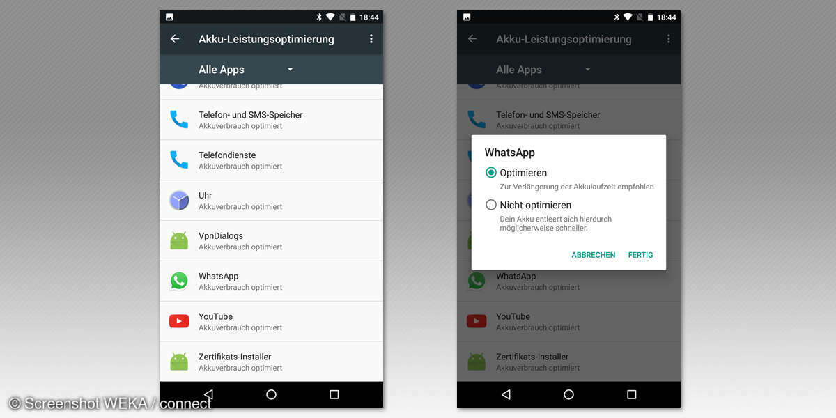 Tipp 9: Apps beschleunigen