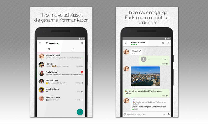Threema Messenger App Connect