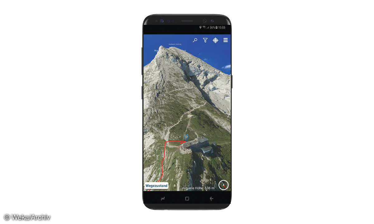 App von 3D Outdoor Guides