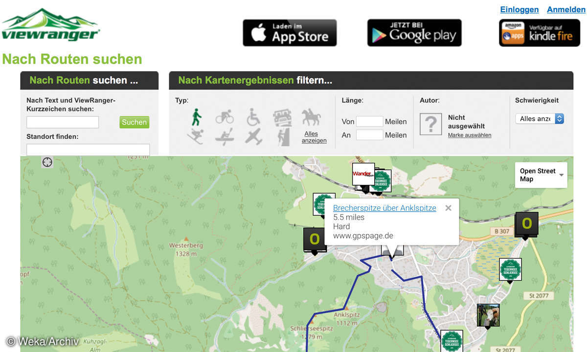 Screenshot: Viewranger