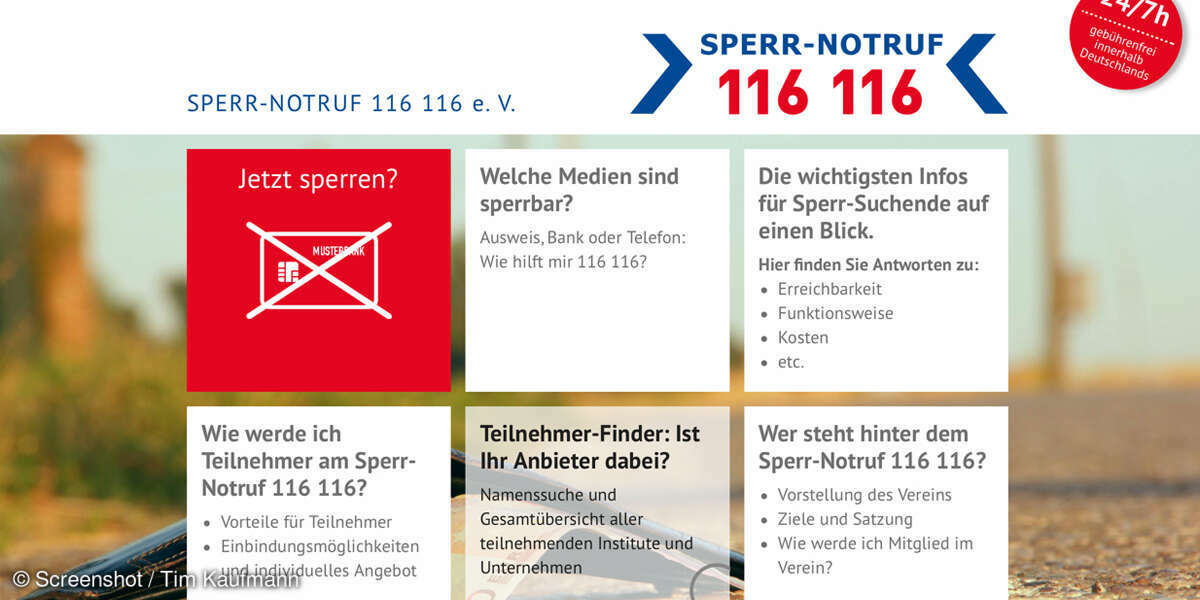 SIM-Karte sperren