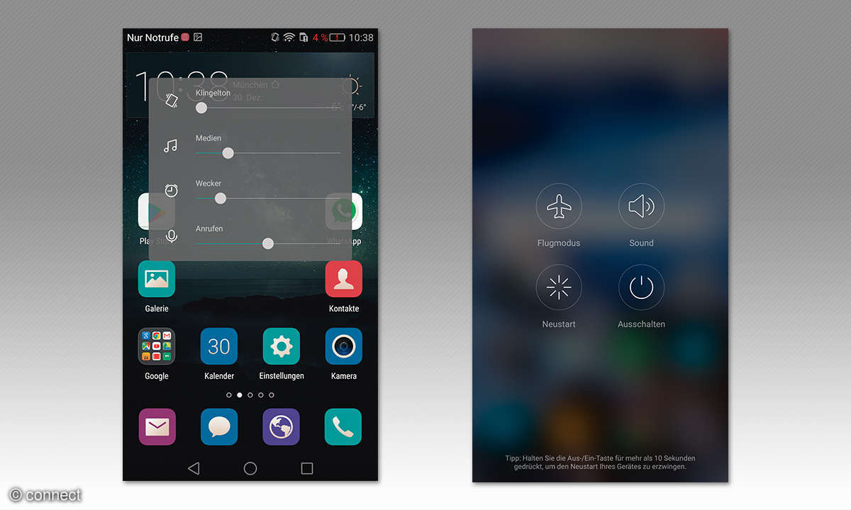Android einstellungen