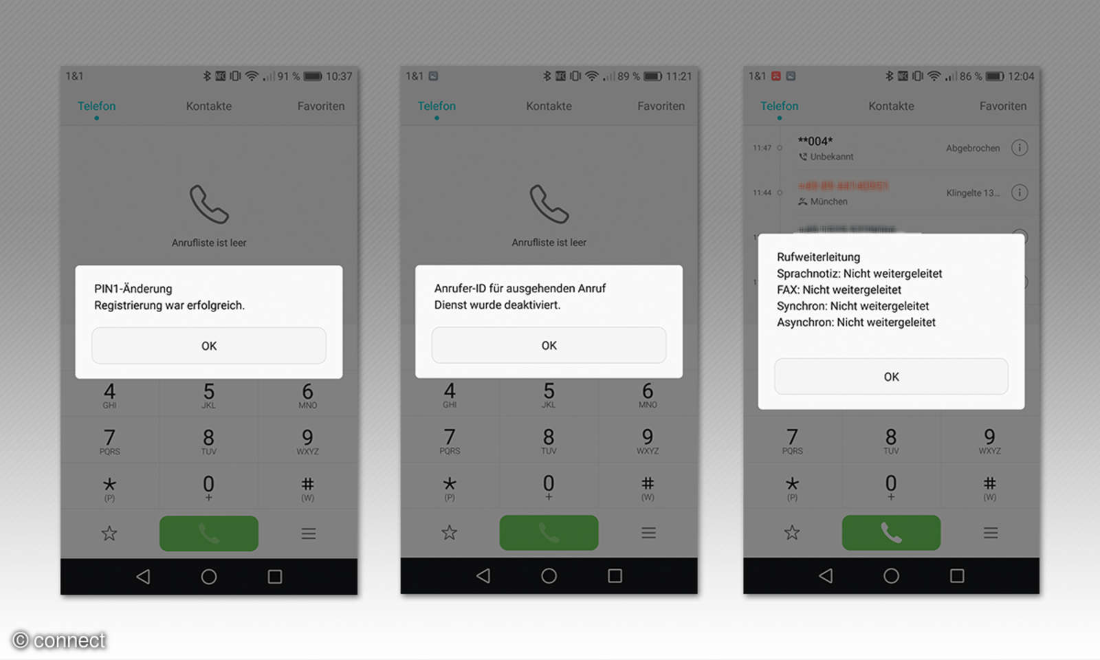 Smartphone Sprachbefehle und geheime Codes connect