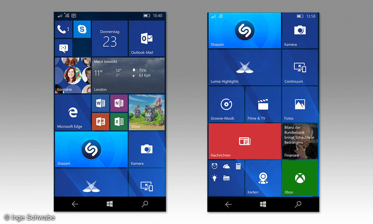 Windows Phone Home-Screen