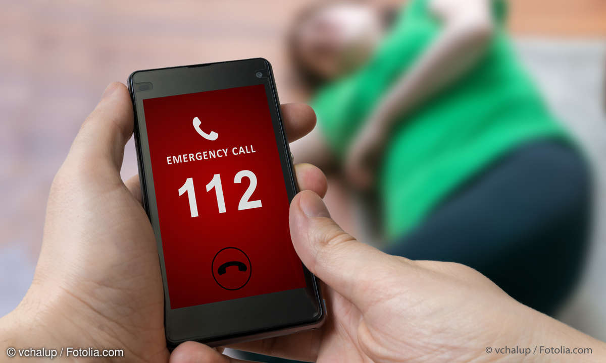 Smartphone Notruf