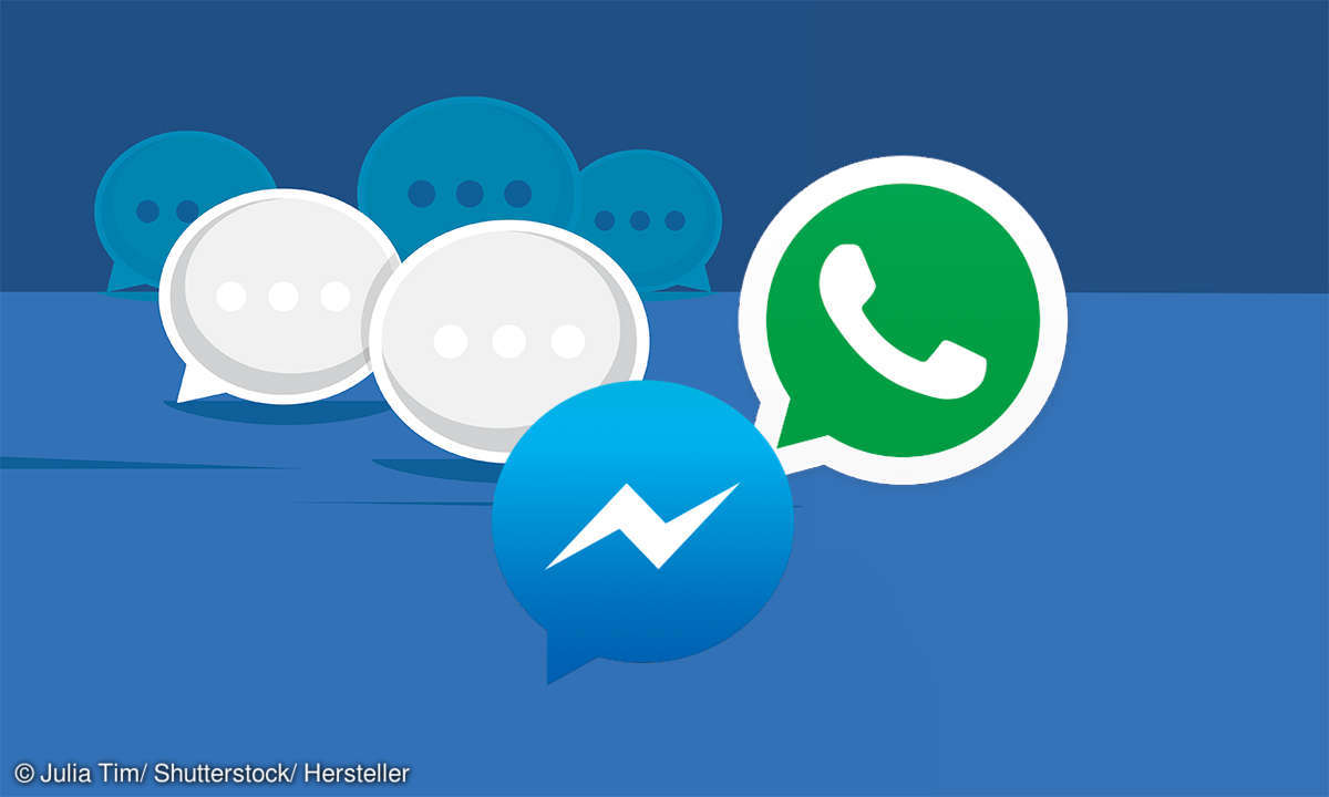WhatsApp und Facebook-Messenger