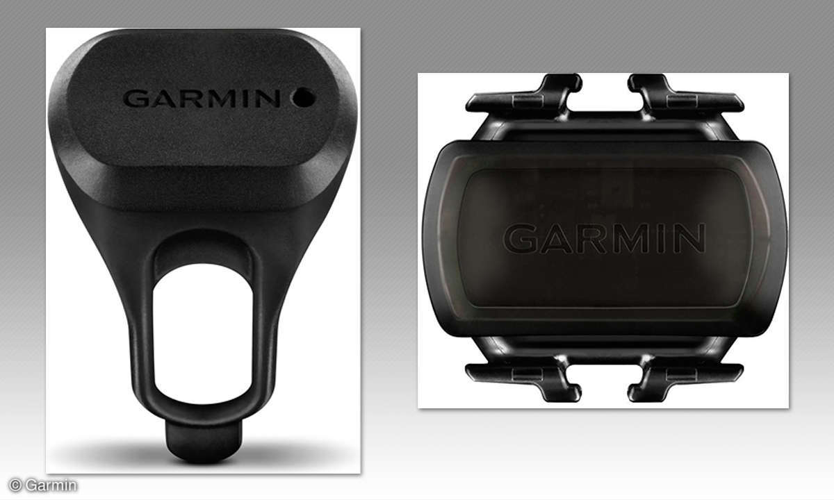 Sensoren für Radler - Garmin