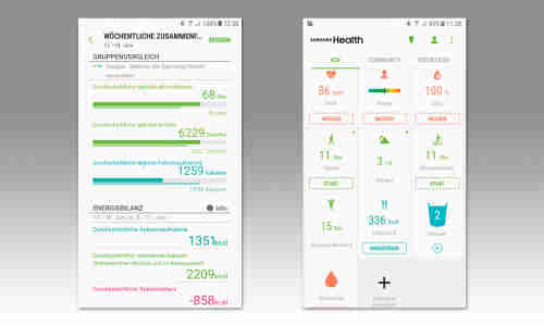 Samsung S Health Im Test Connect