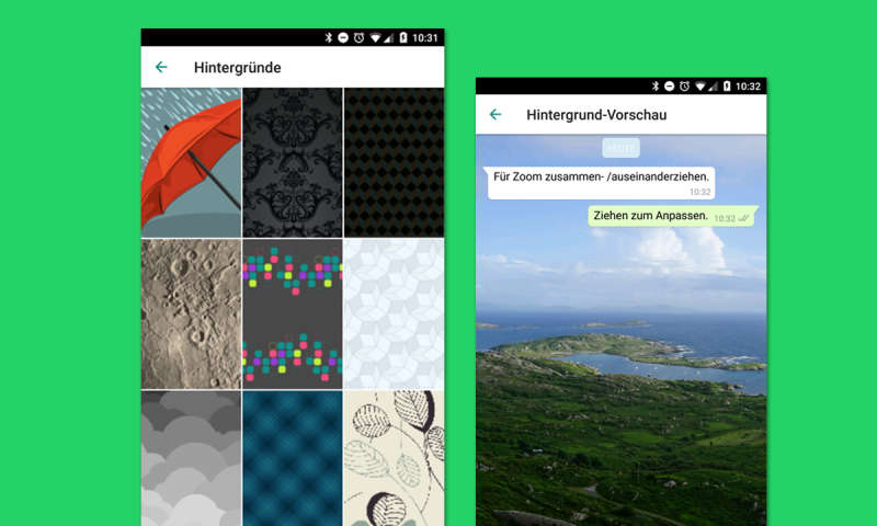 WhatsApp Hintergrundbild ändern (iPhone &amp; Android) connect