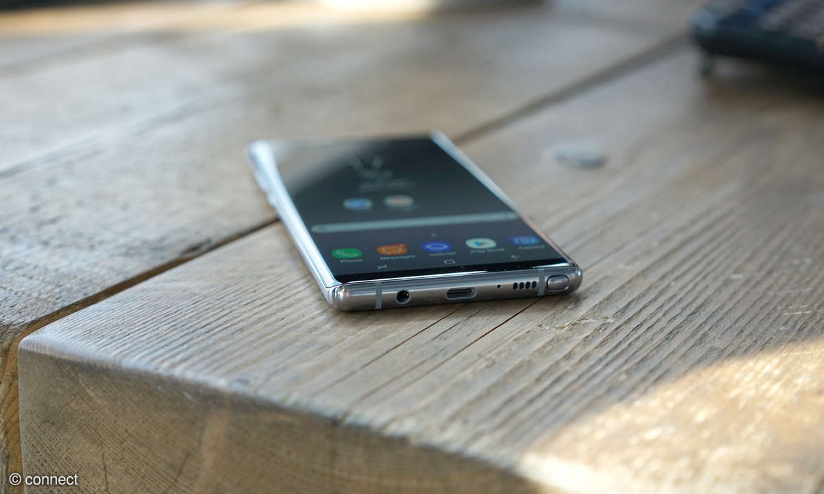 Samsung Galaxy Note 8 Unterseite