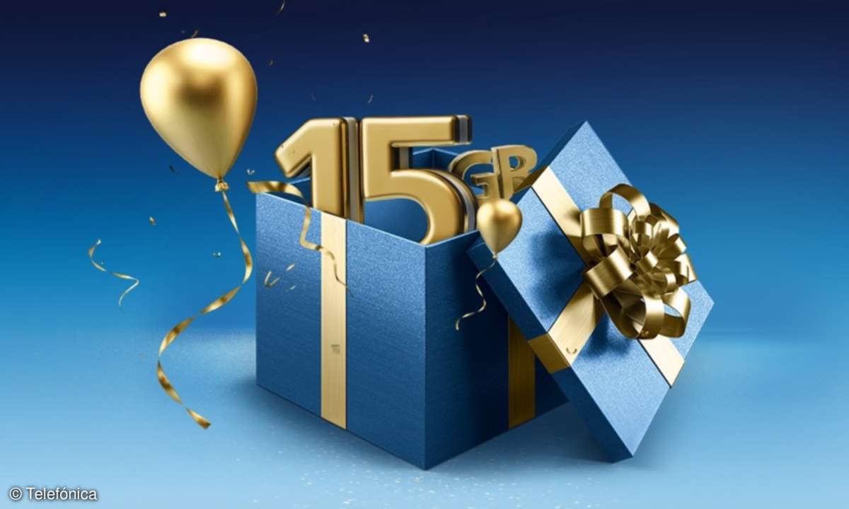 Telefnónica O2 Jubiläum 15 Gigabyte extra