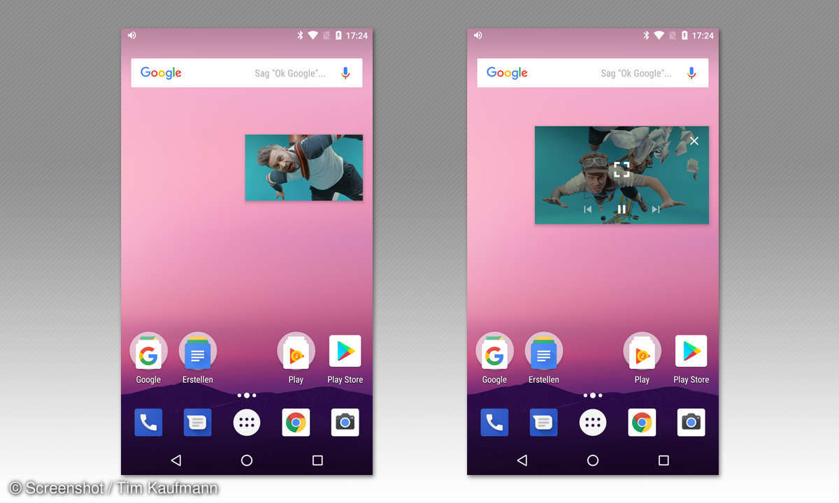 Android 8 Bild-in-Bild-Funktion