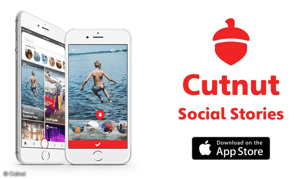 Cutnut App social Display