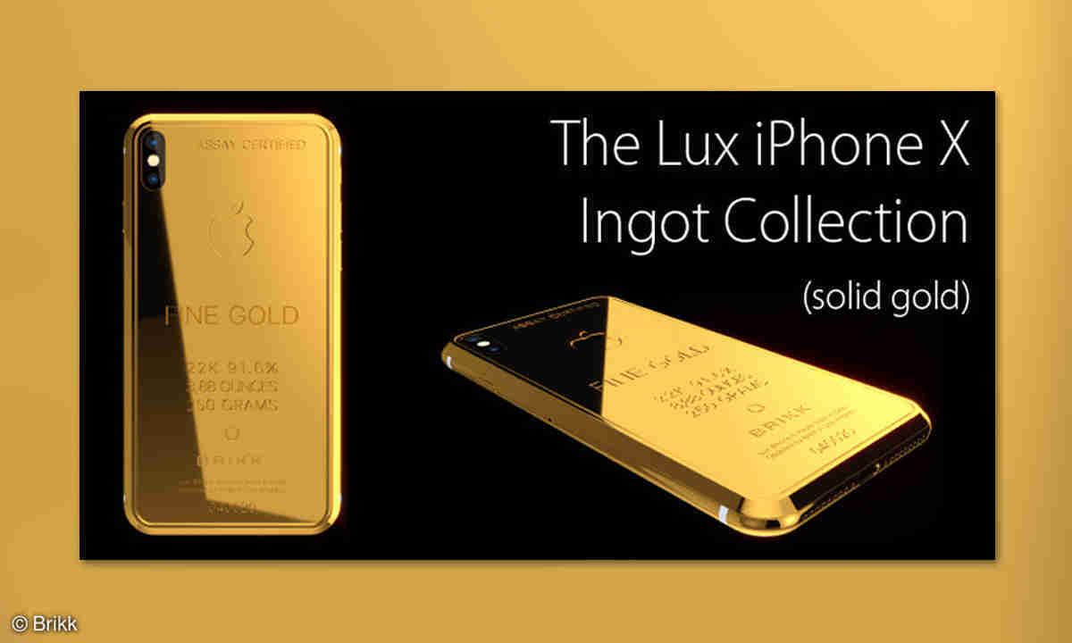 Iphone X Luxusedition In Gold Fur 70 000 Us Dollar Connect