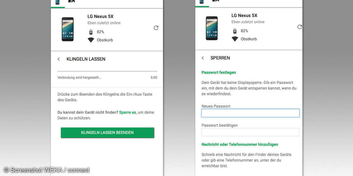 Android Gerätemanager