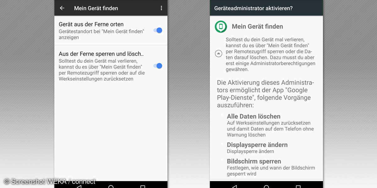 Android Gerätemanager