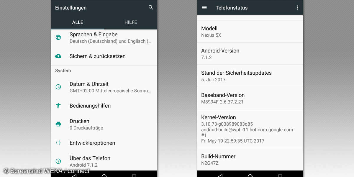 Android Gerätemanager