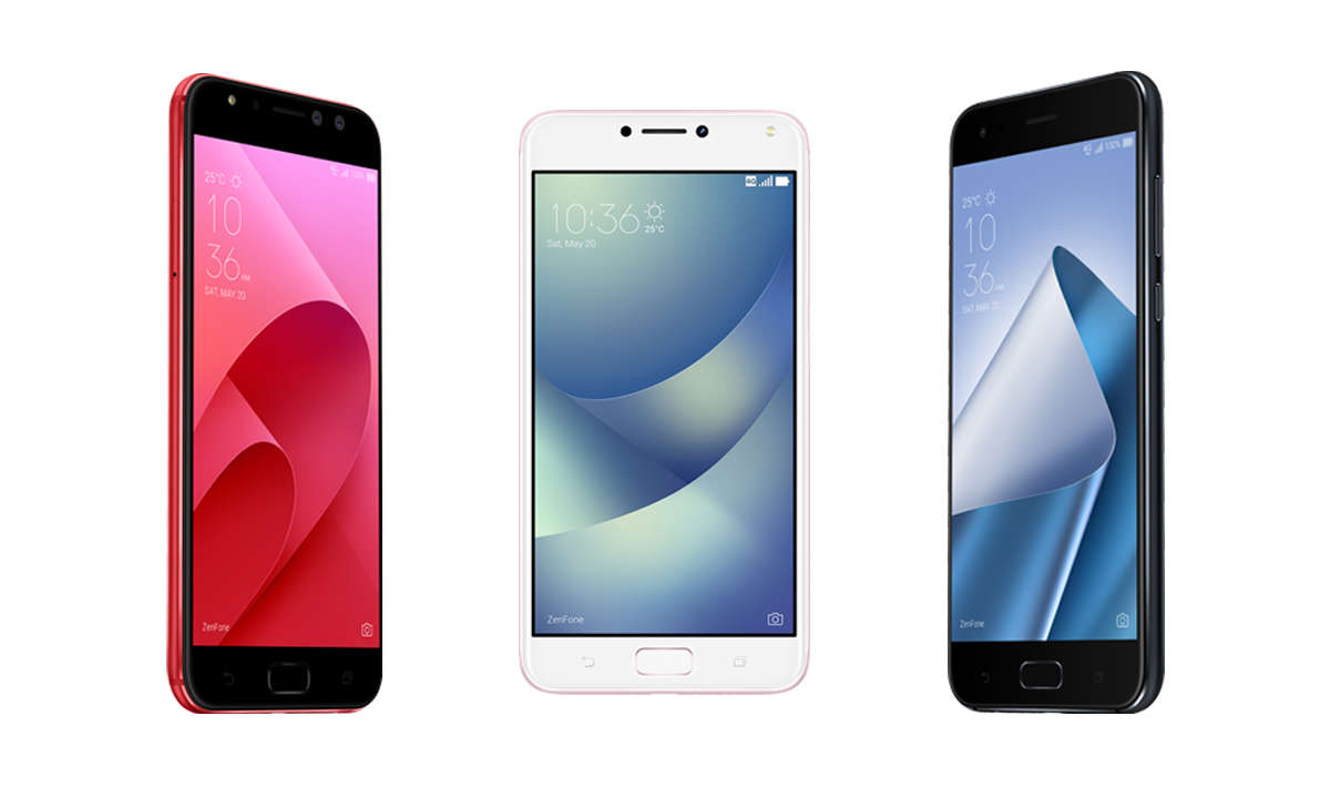 ASUS ZenFone 4 Selfie Pro, ZenFone 4 Max und ZenFone 4