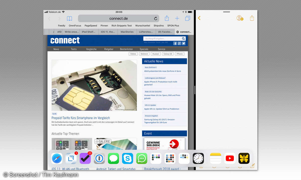 iOS 11 Screenshot