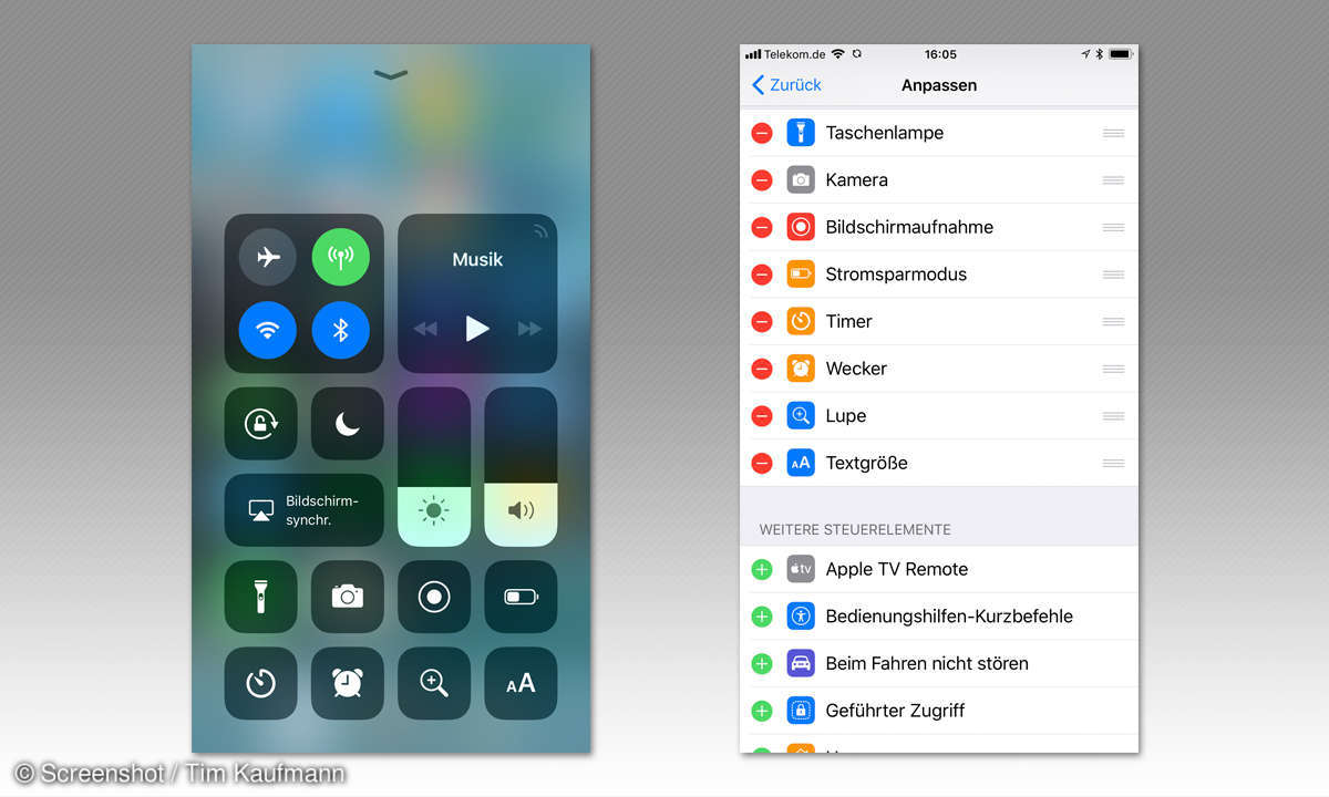 iOS 11 Screenshot