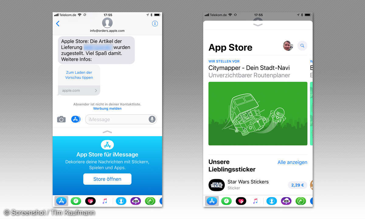 iOS 11 Screenshot