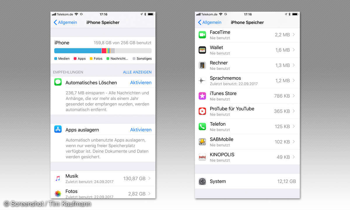 iOS 11 Screenshot