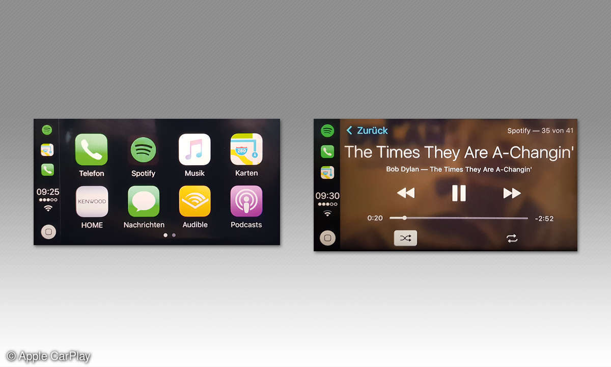 Apple CarPlay Screens