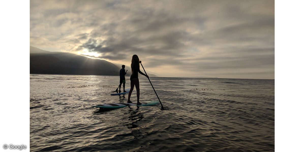 Google Pixel 2 Beispielfoto Sonnenuntergang Meer