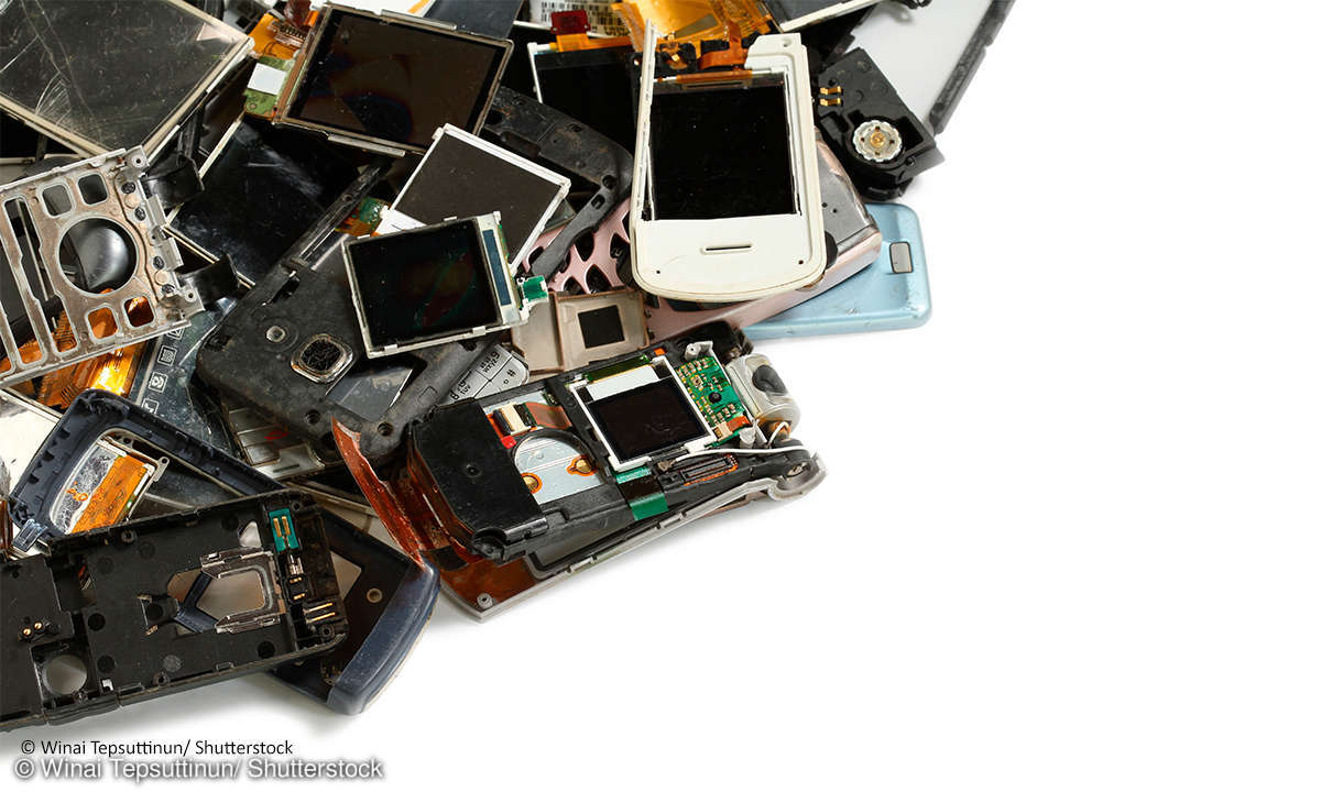 Smartphone Schrott