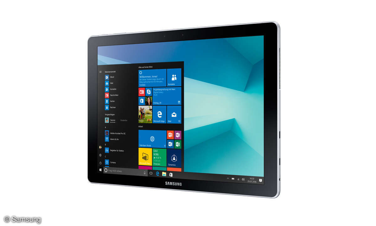 Samsung Galaxy Book 12 LTE ohne Tastatur